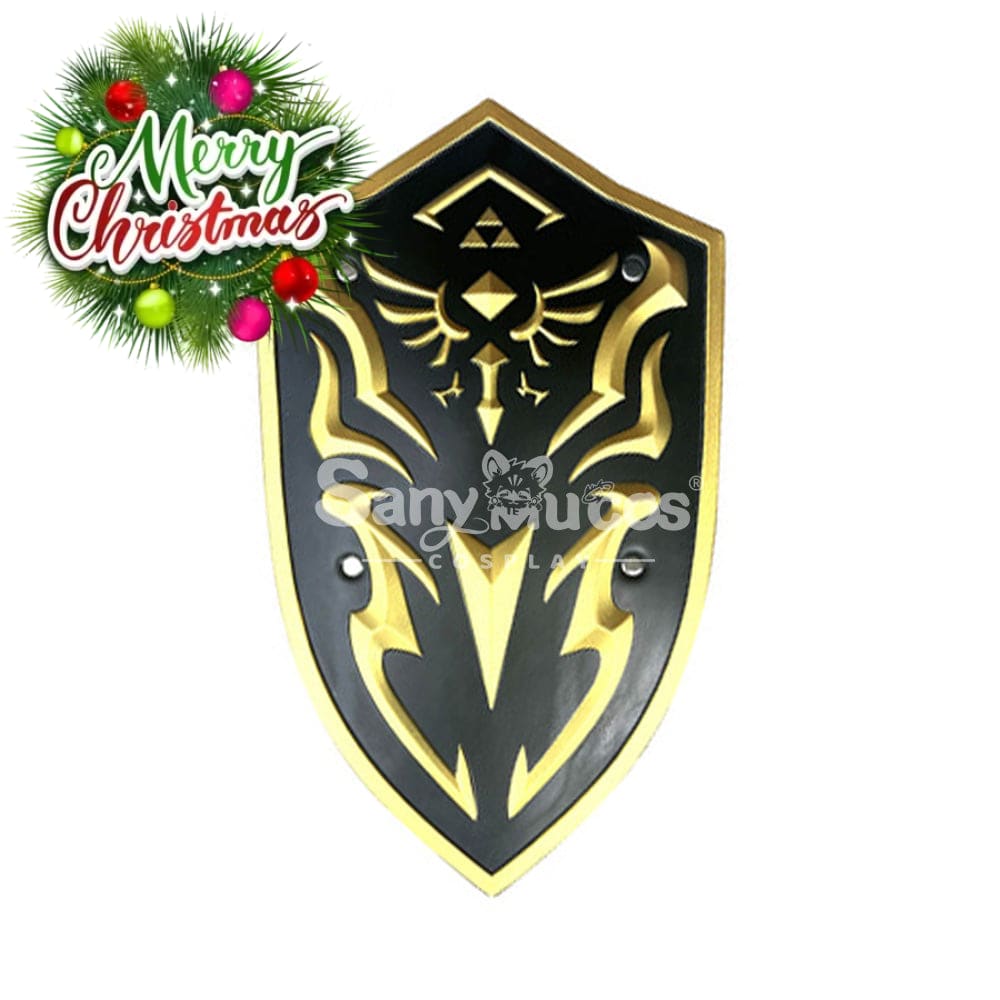 【In Stock】Game The Legend Of Zelda Cosplay Link Royal Shield Prop