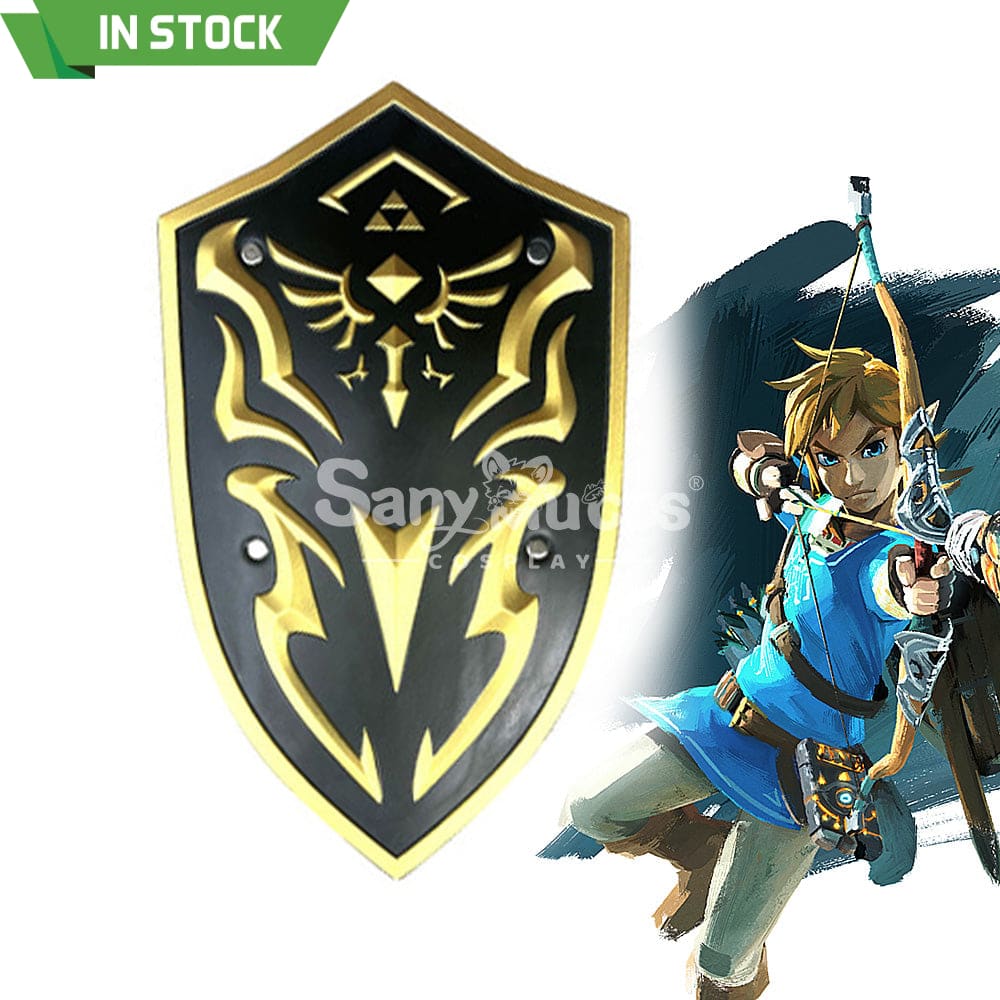 【In Stock】Game The Legend Of Zelda Cosplay Link Royal Shield Prop