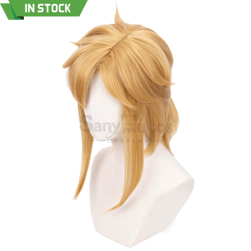 【In Stock】Game The Legend Of Zelda Cosplay Link Short Wig Wigs