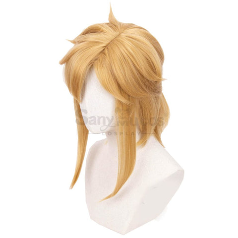 【In Stock】Game The Legend Of Zelda Cosplay Link Short Wig Wigs