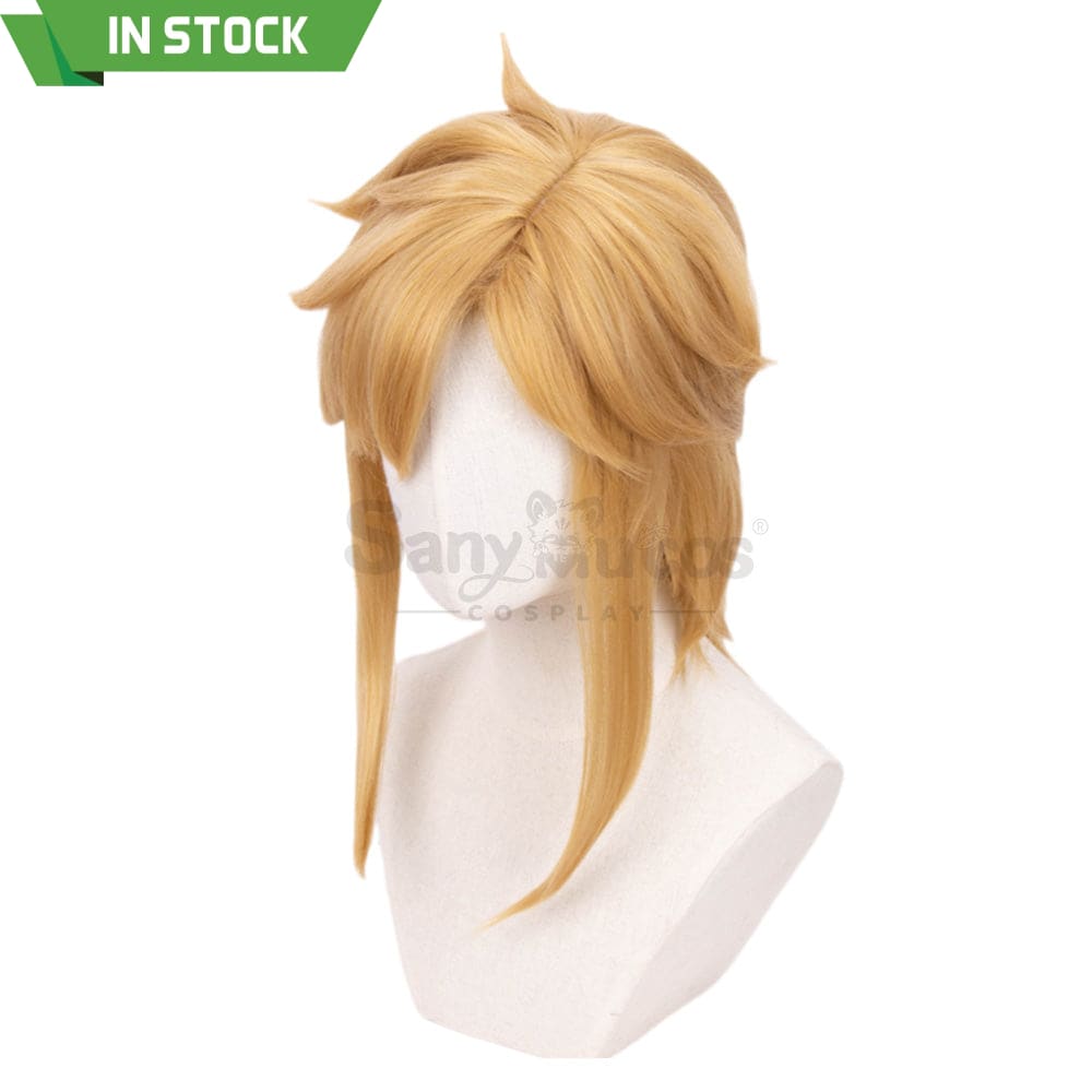 【In Stock】Game The Legend Of Zelda Cosplay Link Short Wig Wigs