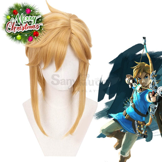 【In Stock】Game The Legend Of Zelda Cosplay Link Short Wig Wigs 1000