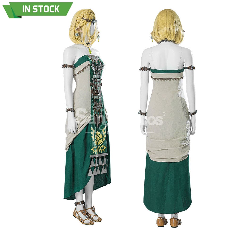 【In Stock】Game The Legend Of Zelda Cosplay Princess Costume Costumes