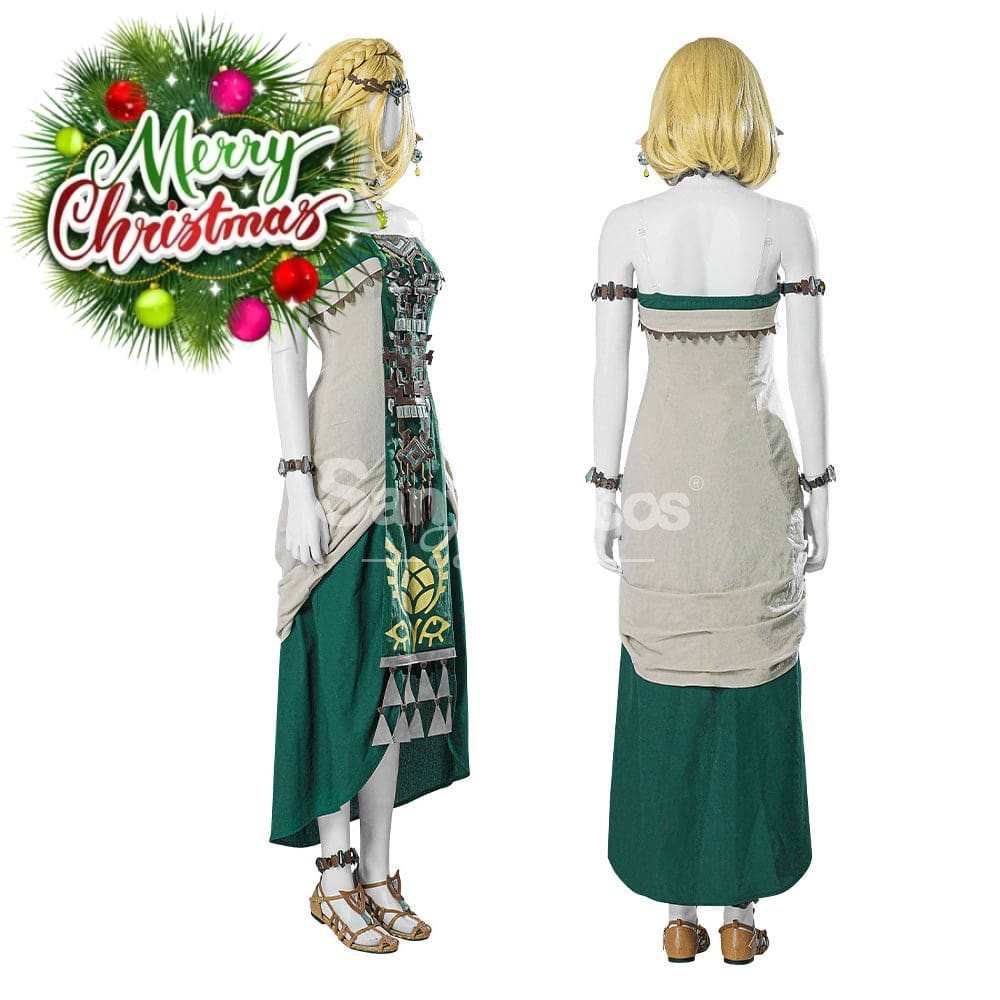 【In Stock】Game The Legend Of Zelda Cosplay Princess Costume Costumes