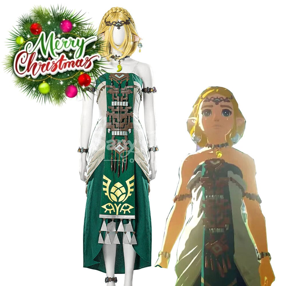 【In Stock】Game The Legend Of Zelda Cosplay Princess Costume Costumes