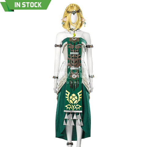 【In Stock】Game The Legend Of Zelda Cosplay Princess Costume Costumes