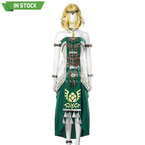 【In Stock】Game The Legend Of Zelda Cosplay Princess Costume Costumes