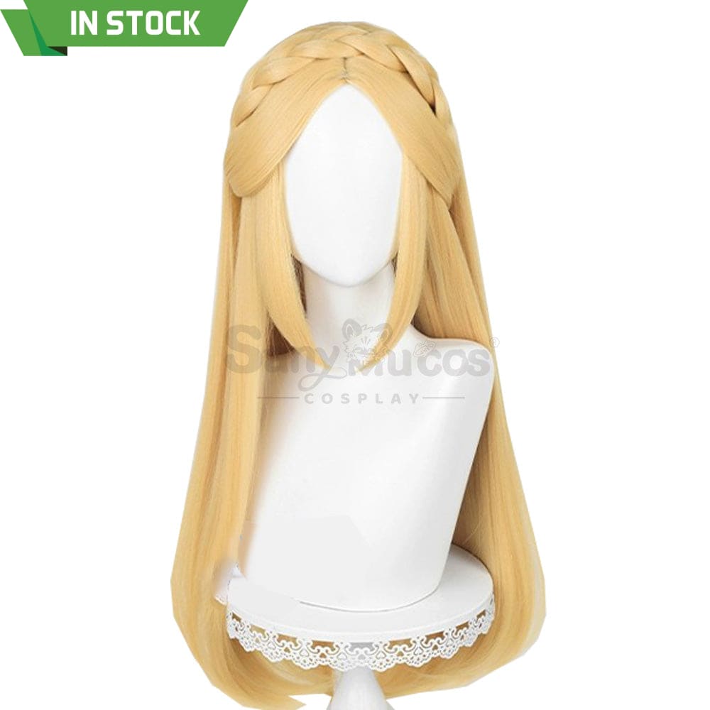 【In Stock】Game The Legend Of Zelda Cosplay Princess Long Wig Wigs