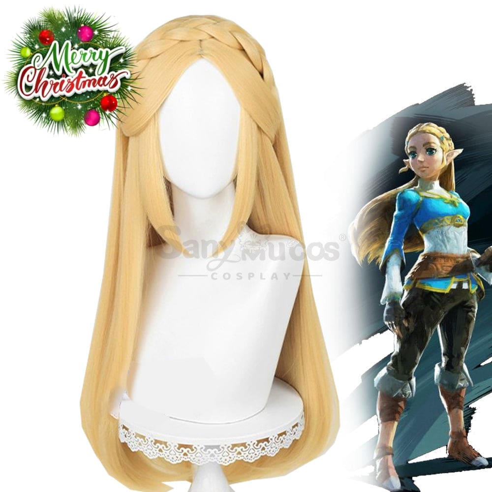 【In Stock】Game The Legend Of Zelda Cosplay Princess Long Wig Wigs