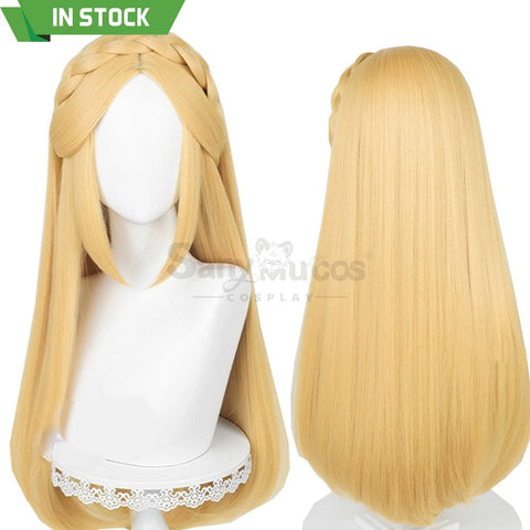 【In Stock】Game The Legend Of Zelda Cosplay Princess Long Wig Wigs