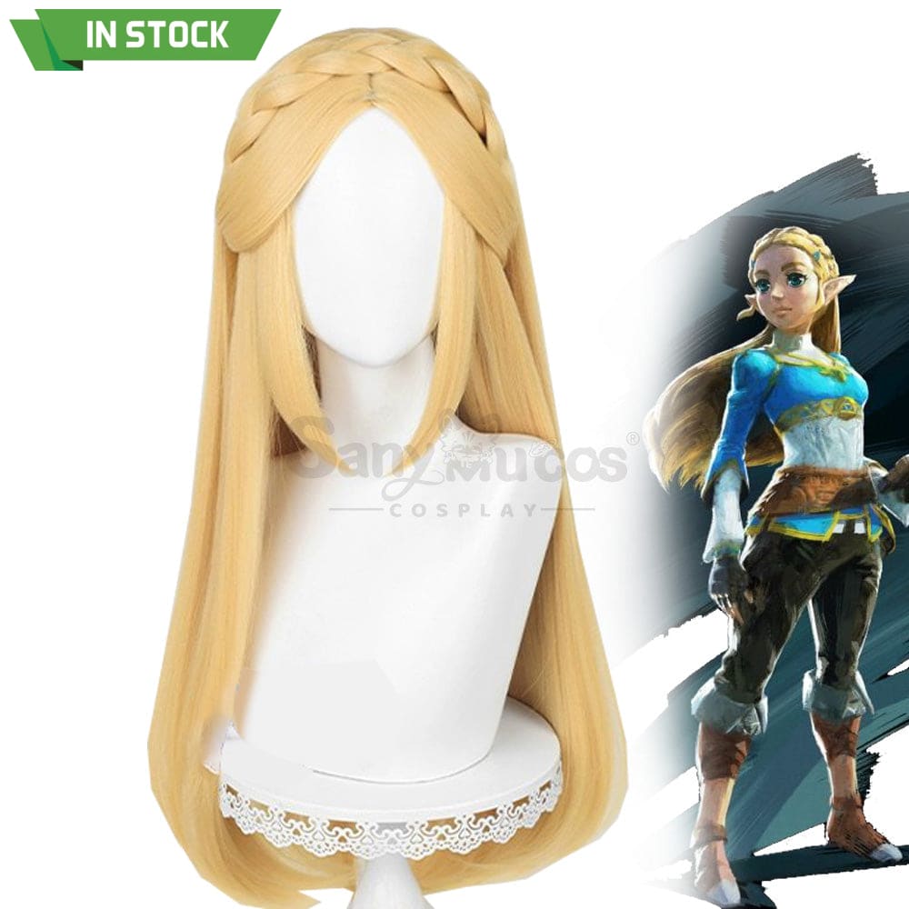 【In Stock】Game The Legend Of Zelda Cosplay Princess Long Wig Wigs