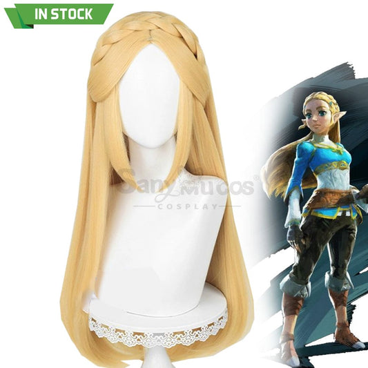 【In Stock】Game The Legend Of Zelda Cosplay Princess Long Wig Wigs 1000