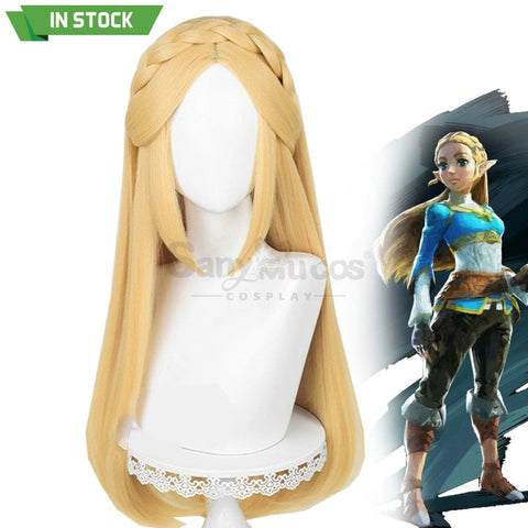 【In Stock】Game The Legend Of Zelda Cosplay Princess Long Wig Wigs