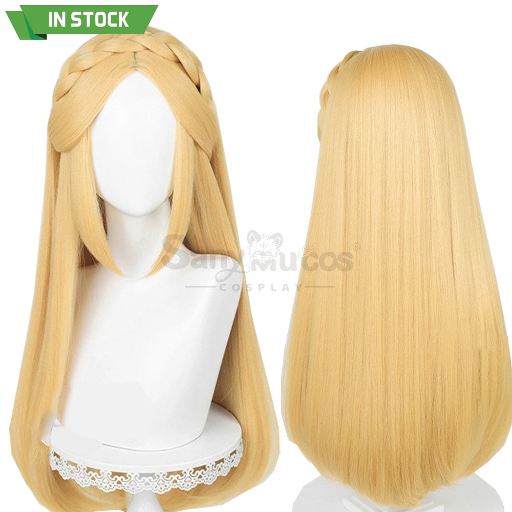 【In Stock】Game The Legend Of Zelda Cosplay Princess Long Wig Wigs