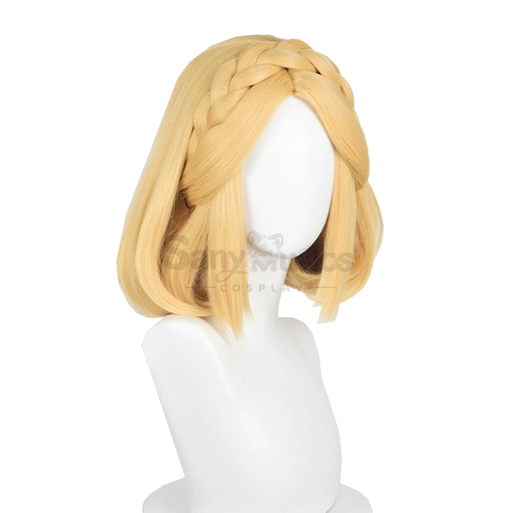 【In Stock】Game The Legend Of Zelda Cosplay Princess Short Wig Wigs