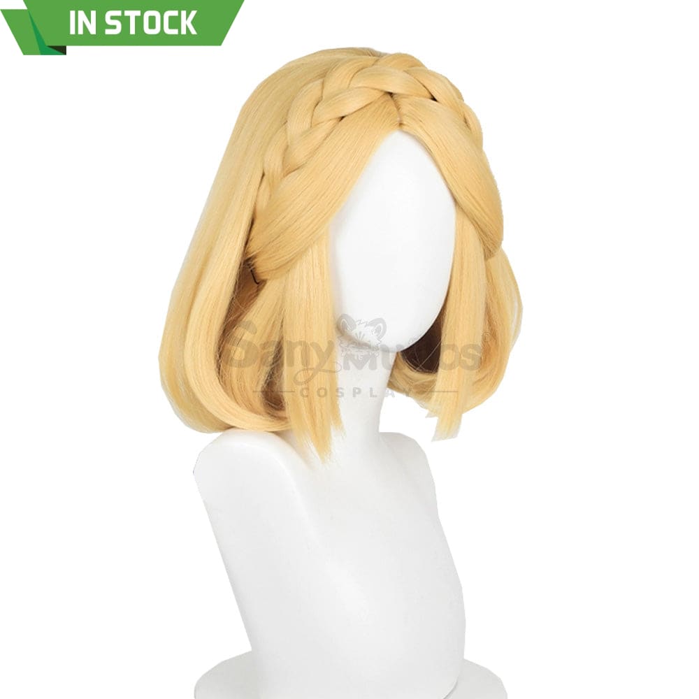 【In Stock】Game The Legend Of Zelda Cosplay Princess Short Wig Wigs