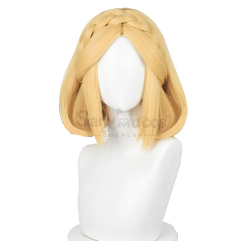 【In Stock】Game The Legend Of Zelda Cosplay Princess Short Wig Wigs