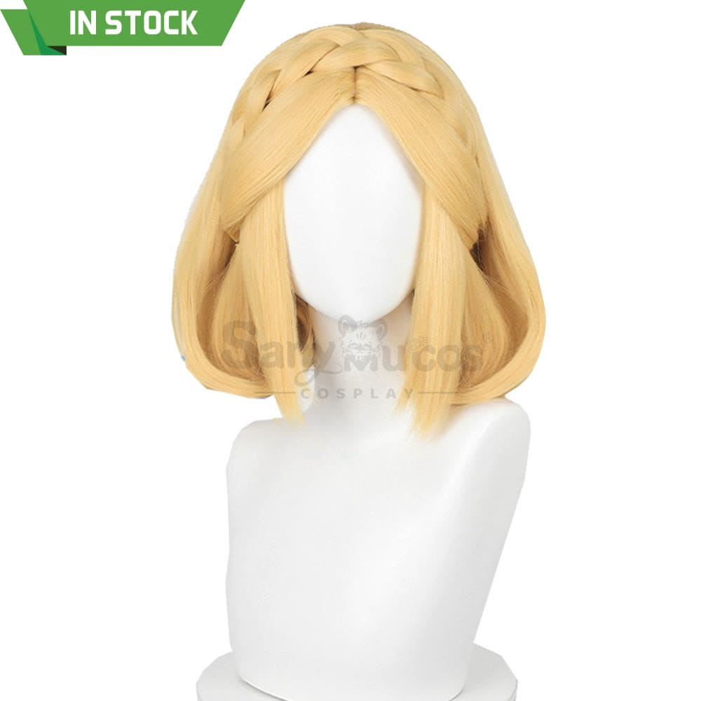 【In Stock】Game The Legend Of Zelda Cosplay Princess Short Wig Wigs