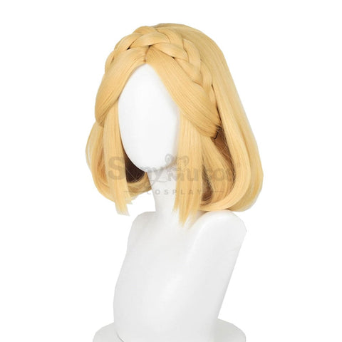 【In Stock】Game The Legend Of Zelda Cosplay Princess Short Wig Wigs