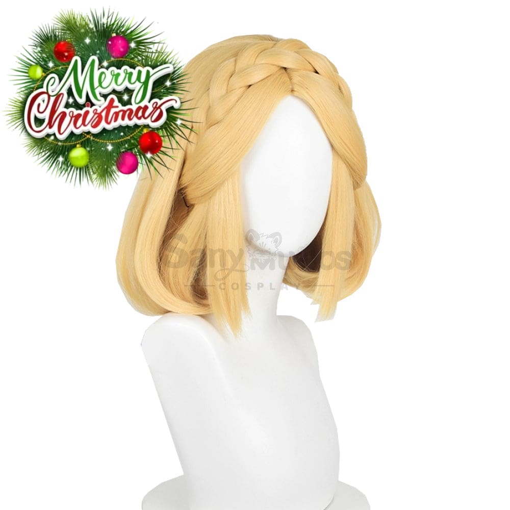 【In Stock】Game The Legend Of Zelda Cosplay Princess Short Wig Wigs