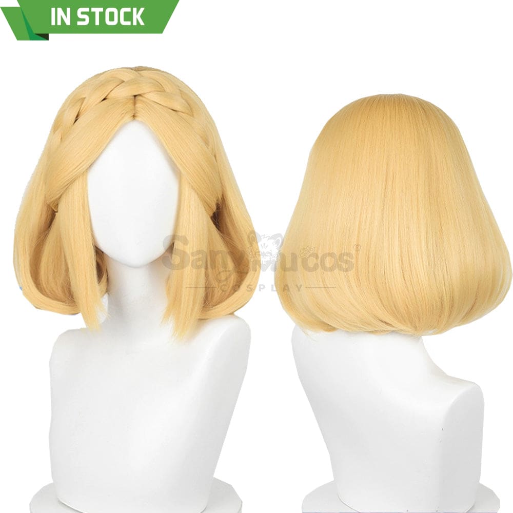 【In Stock】Game The Legend Of Zelda Cosplay Princess Short Wig Wigs