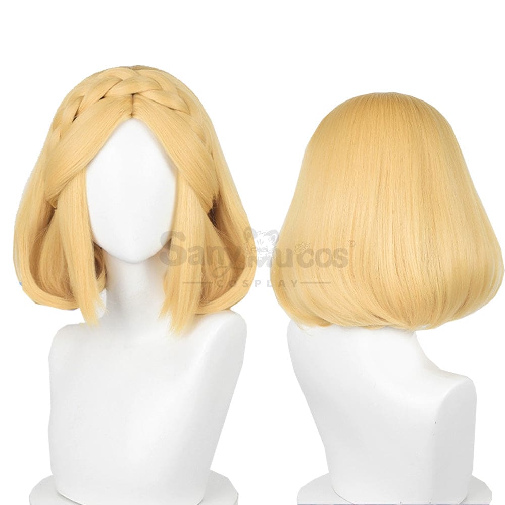 【In Stock】Game The Legend Of Zelda Cosplay Princess Short Wig Wigs