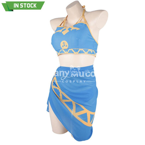 【In Stock】Game The Legend Of Zelda Cosplay Princess Swimsuit Costume Costumes