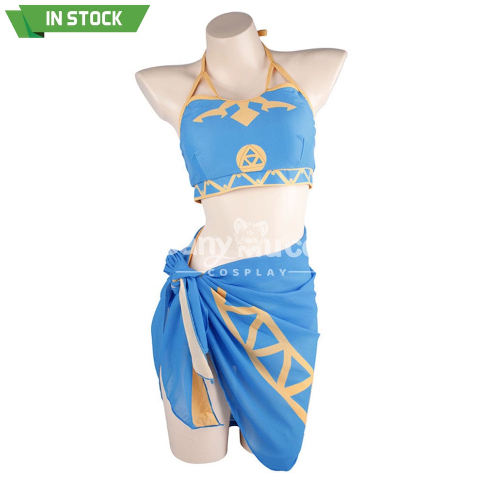 【In Stock】Game The Legend Of Zelda Cosplay Princess Swimsuit Costume Costumes