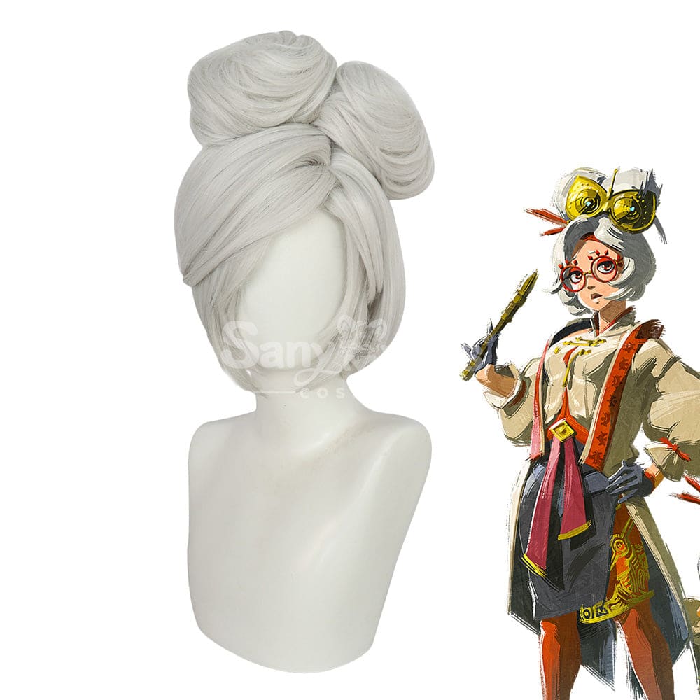 【In Stock】Game The Legend Of Zelda Cosplay Purah Wig Wigs