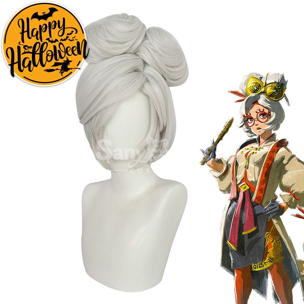 【In Stock】Game The Legend Of Zelda Cosplay Purah Wig Wigs