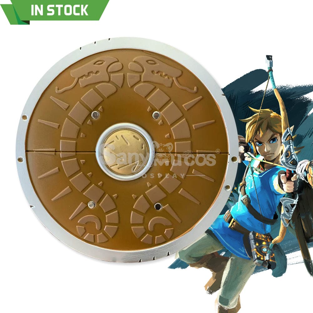 【In Stock】Game The Legend Of Zelda Link Traveler’s Shield Cosplay Prop