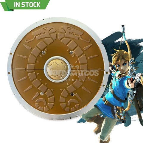 【In Stock】Game The Legend Of Zelda Link Traveler’s Shield Cosplay Prop