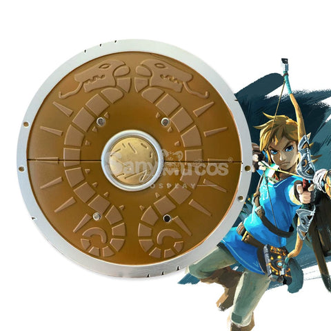 【In Stock】Game The Legend Of Zelda Link Traveler’s Shield Cosplay Prop