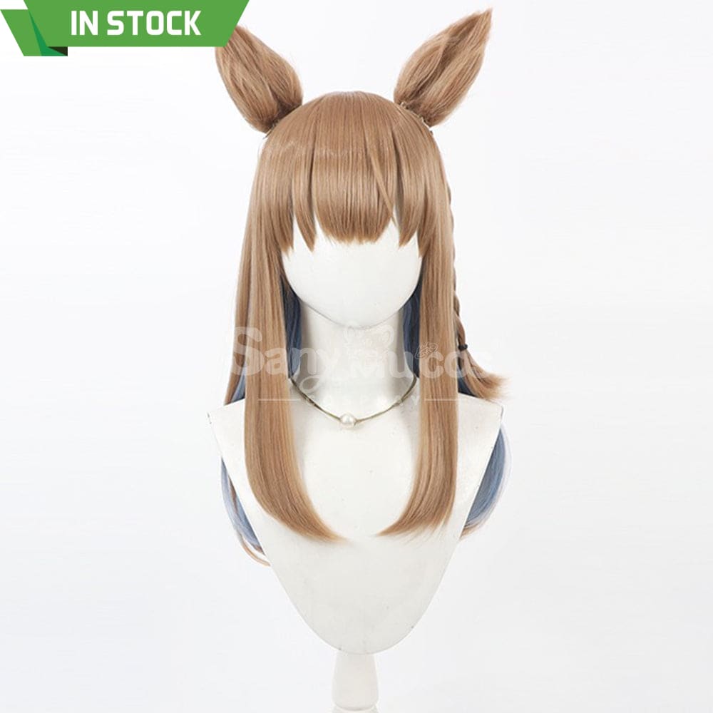 【In Stock】Game Uma Musume Pretty Derby Cosplay Almond Eye Cosplay Wig Cosplay Wigs