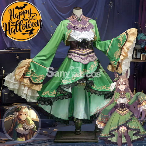 【In Stock】Game Uma Musume Pretty Derby Cosplay Satono Diamond Costume Plus Size Costumes