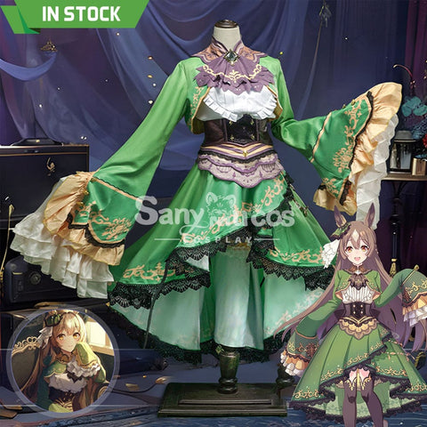 【In Stock】Game Uma Musume Pretty Derby Cosplay Satono Diamond Costume Plus Size Costumes