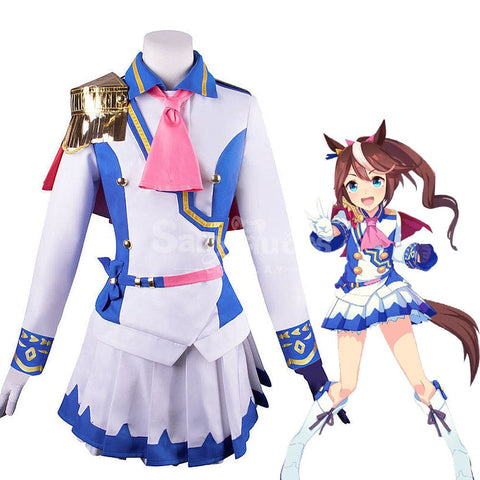 【In Stock】Game Uma Musume Pretty Derby Cosplay Tokai Teio Cosplay Costume Cosplay Costumes