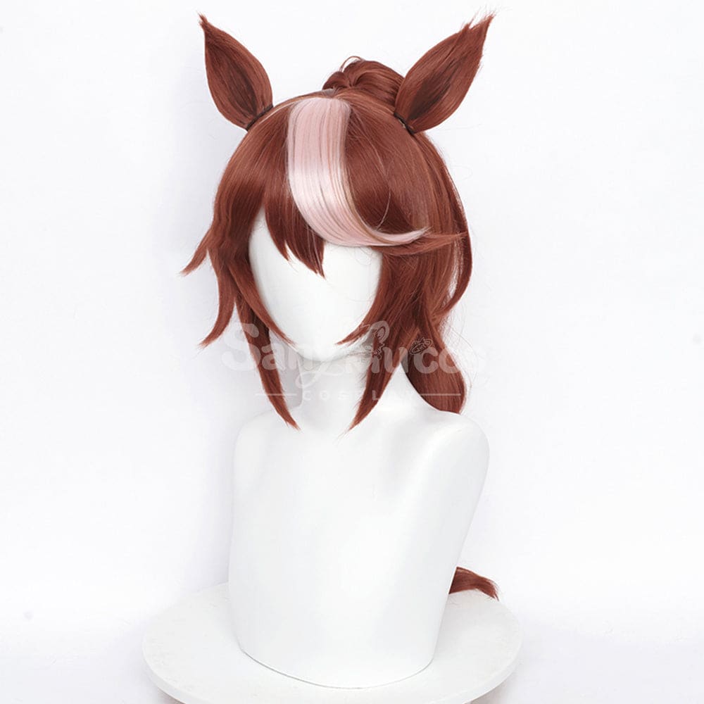 【In Stock】Game Uma Musume Pretty Derby Cosplay Tokai Teio Cosplay Wig Cosplay Wigs