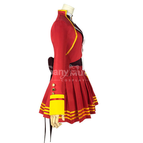 【In Stock】Game Uma Musume Pretty Derby Cosplay Tracy Red Uniform Cosplay Costume Cosplay Costumes