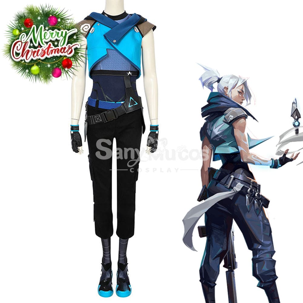 【In Stock】Game Valorant Cosplay Jett Costume Costumes