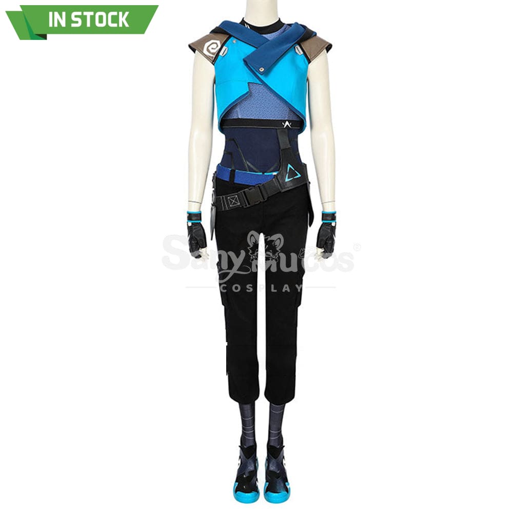 【In Stock】Game Valorant Cosplay Jett Costume Costumes