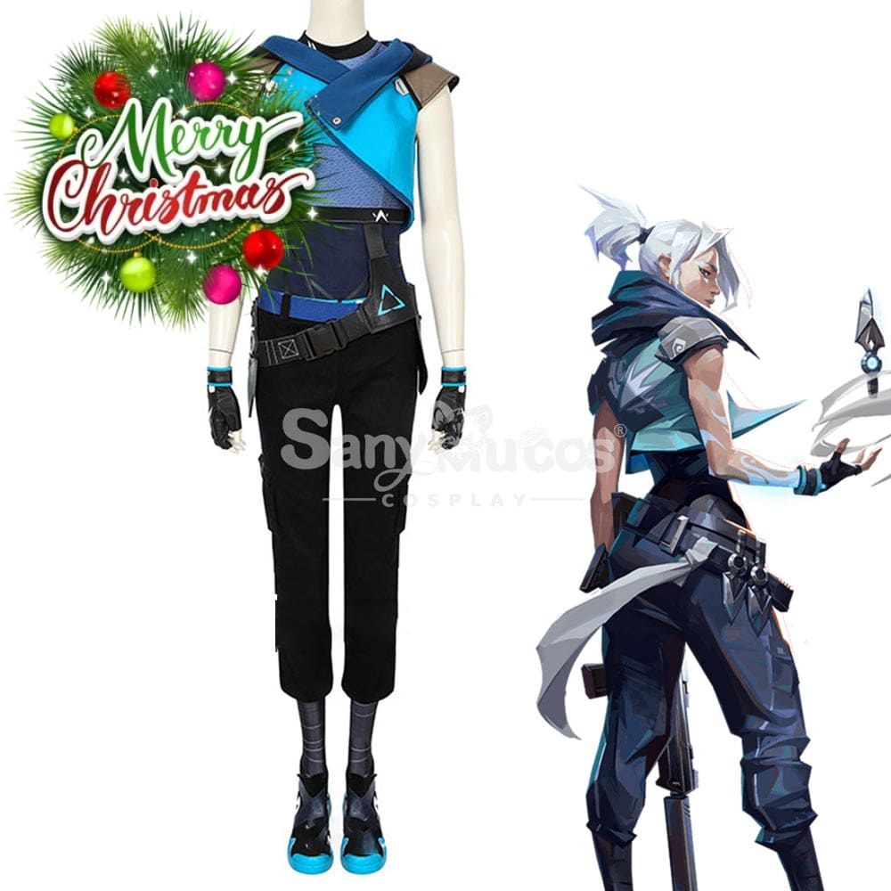 【In Stock】Game Valorant Cosplay Jett Costume Costumes