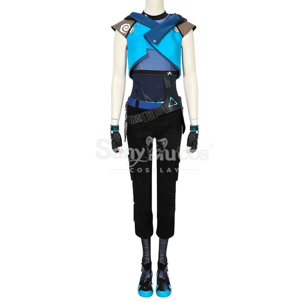 【In Stock】Game Valorant Cosplay Jett Costume Costumes