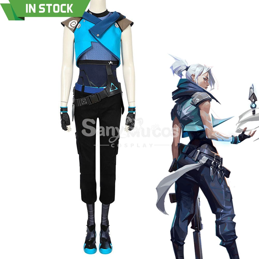 【In Stock】Game Valorant Cosplay Jett Costume Costumes