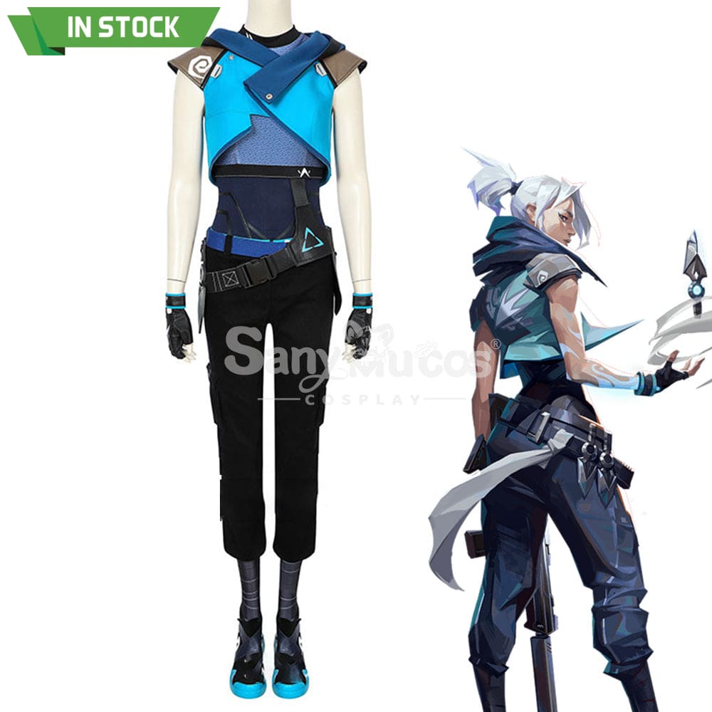 【In Stock】Game Valorant Cosplay Jett Costume Costumes