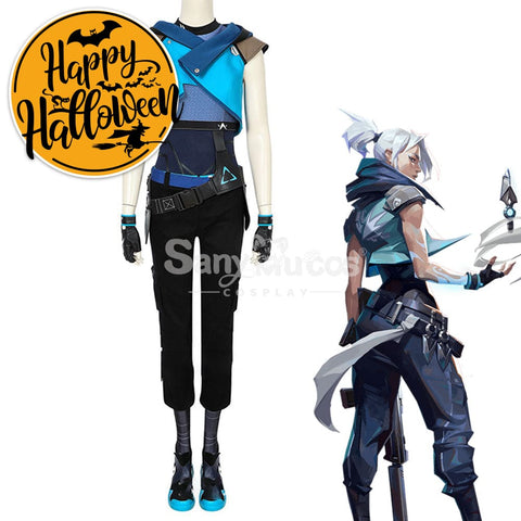 【In Stock】Game Valorant Cosplay Jett Costume Costumes