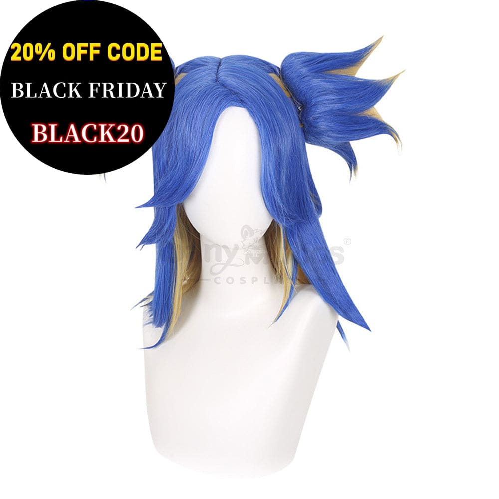 【In Stock】Game Valorant Cosplay Neon Wig Wigs