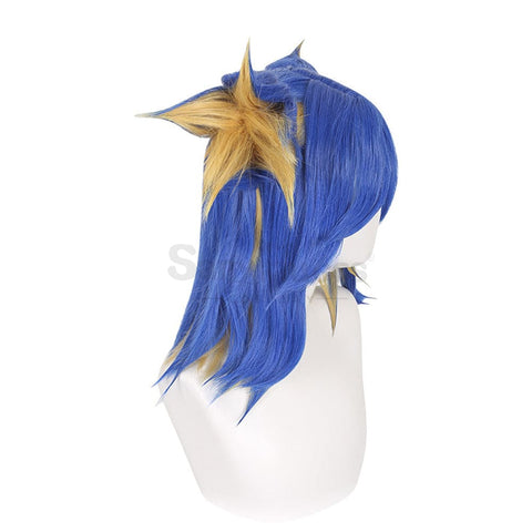 【In Stock】Game Valorant Cosplay Neon Wig Wigs