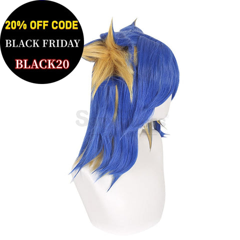 【In Stock】Game Valorant Cosplay Neon Wig Wigs