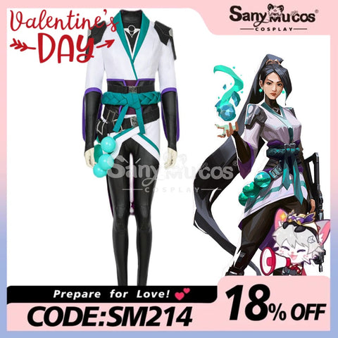 【In Stock】Game Valorant Cosplay Sage Costume Costumes